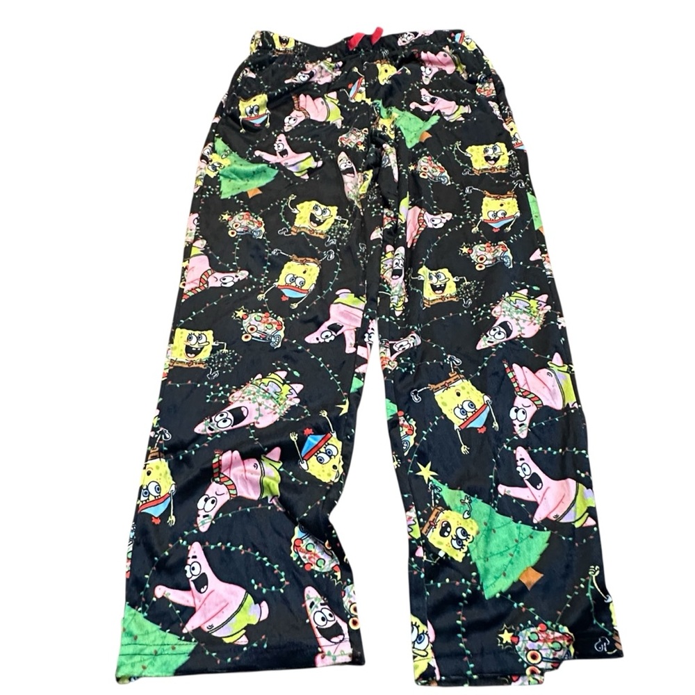 Women’s SpongeBob SquarePants Christmas Pajama‎ Pants – Size M